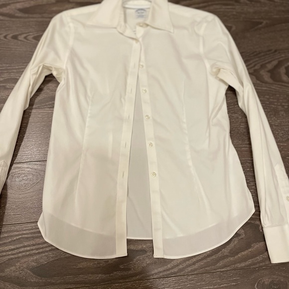 Brooks Brothers White long sleeve button shirt - Picture 2 of 7
